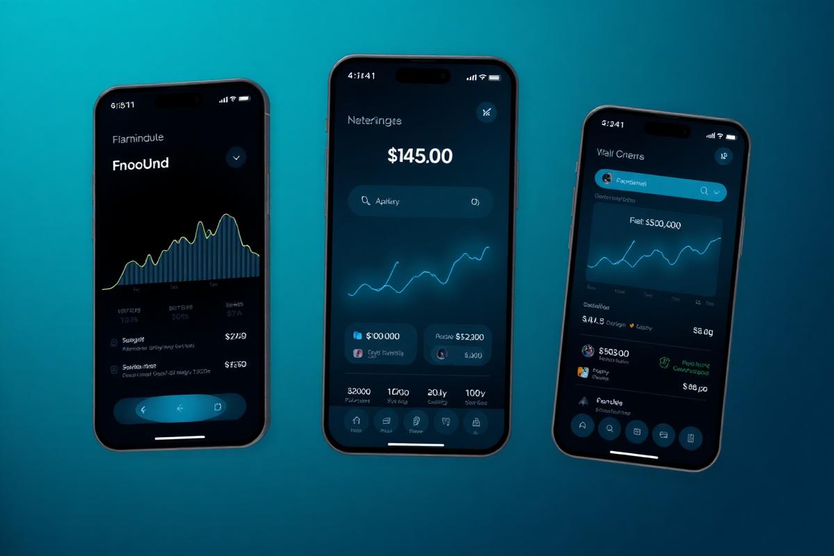 Next-gen mobile banking app